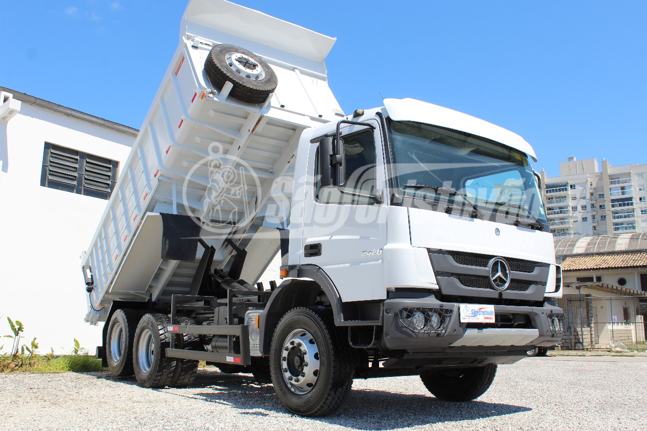 CAMINHAO MERCEDES-BENZ MB 2426 Caçamba Basculante Truck 6x2 São Cristóvão Caminhões SAO JOSE SANTA CATARINA SC